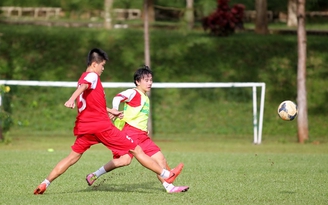 U.19 Việt Nam đa dạng hóa các bài tấn công